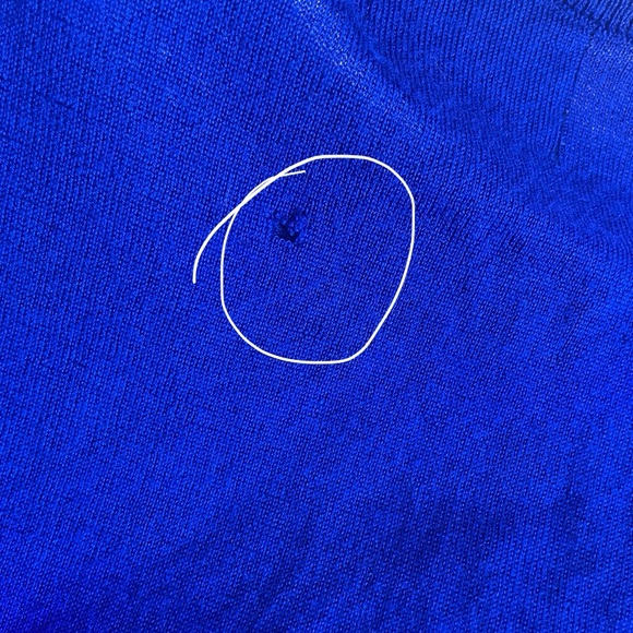 Markus Lupfer Royal Blue Sweater with Sequin Detail - Picture 7 of 8